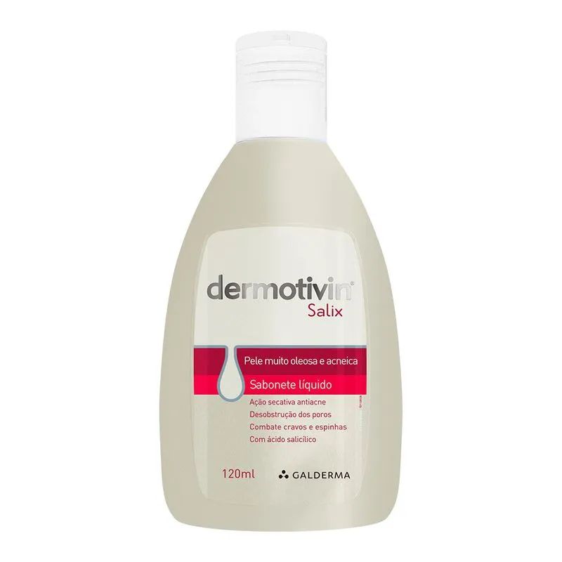 Sabonete Líquido Dermotivin Salix 120ml