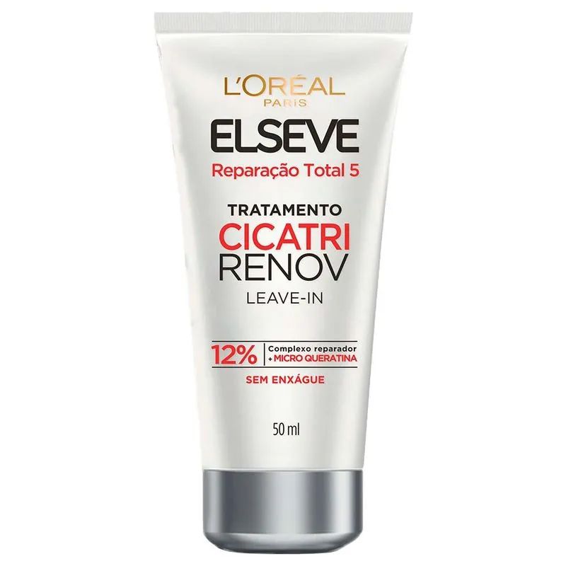 Leave-in de Tratamento L'oréal Paris Elseve Cicatri Renov 50ml