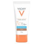 Protetor Solar Facial Vichy Hydra-Matte FPS50 Cor 4.0 30g – miniatura 1