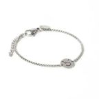 Pulseira de Aço Prata Key Design Signo Touro – miniatura 1