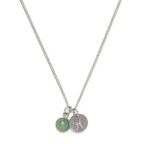 Colar de Aço Prata Key Design Signo Peixes – miniatura 1