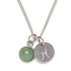 Colar de Aço Prata Key Design Signo Peixes – miniatura 2