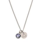 Colar de Aço Prata Key Design Signo Libra – miniatura 1