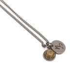 Colar de Aço Prata Key Design Signo Capricórnio – miniatura 2
