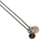 Colar de Aço Prata Key Design Signo Câncer – miniatura 2
