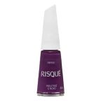 Esmalte Risqué Roxo Cremoso Violetraz o Novo 8ml – miniatura 1