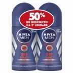 Kit Desodorante Roll-on Masculino Nivea Dry Comfort 2Un – miniatura 1