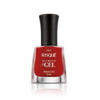 Esmalte Cremoso Risqué Diamond Gel Vermelho Cereja 9,5ml – miniatura 1