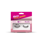 Cílios Postiços Ricca Volume 2 Médio 305 – miniatura 1