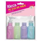 Kit de Viagem Ricca com 4 Frascos – miniatura 1