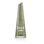 Esmalte Cremoso Risqué Verde Militar Guerreira do Arco-íris 8ml – miniatura 1