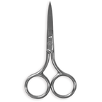 Tesoura para Sobrancelhas Klass Vough Pequena Prata – miniatura 1