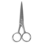 Tesoura para Sobrancelhas Klass Vough Grande Prata – miniatura 1