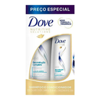 Kit Shampoo 400ml + Condicionador 200ml Dove Reconstrução Completa – miniatura 1
