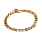 Pulseira de Aço Dourado Key Design Bruce G-GG – miniatura 1