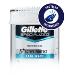 Desodorante Gel Antitranspirante Gillette Cool Wave 45g – miniatura 4