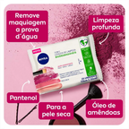Lenço de Limpeza Nivea Demaquilante Ação Hidratante 3 em 1 25un – miniatura 3