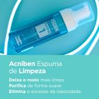 Espuma de Limpeza Facial Isdin Oily Skin Acniben 1 150ml – miniatura 3