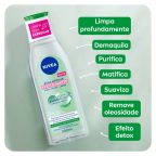 Água Micelar Nivea Micellair Solução De Limpeza 7 em 1 Efeito Matte 200ml – miniatura 2