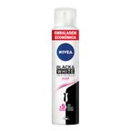 Desodorante Aerosol Feminino Nivea Black & White Invisible Clear 200ml – miniatura 1