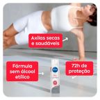Desodorante Aerosol Feminino Nivea Active Dry Comfort 72h 150ml – miniatura 3