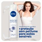 Desodorante Aerosol Feminino Nivea Sem Perfume Pele Sensível 150ml – miniatura 2