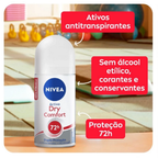 Desodorante Roll On Feminino Nivea Active Dry Comfort 50ml – miniatura 3