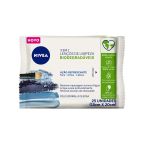 Lenço de Limpeza Nivea Demaquilante Ação Refrescante 3 em 1 25un – miniatura 1