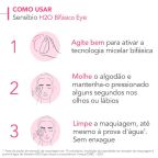  Demaquilante Micelar Bifásico Bioderma Sensibio H2O Eye Olhos e Lábios 125ml – miniatura 4