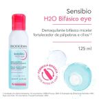  Demaquilante Micelar Bifásico Bioderma Sensibio H2O Eye Olhos e Lábios 125ml – miniatura 5