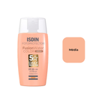 Protetor Solar Facial Isdin Fotoprotector Fusion Water 5 Stars Color FPS50 50ml – miniatura 3