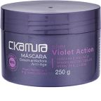 Máscara Desamareladora C.Kamura Silver Violet Action 250g – miniatura 1