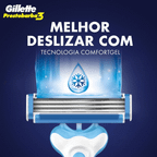 Aparelho de Barbear Gillette Prestobarba 3 Comfortfresh Cool C/2 – miniatura 5
