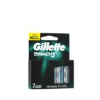 Carga para Aparelho de Barbear Gillette Mach3 Com 2 Unidades – miniatura 1