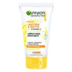 Sabonete Líquido Facial Garnier Uniform & Matte Vitamina C 120g – miniatura 1