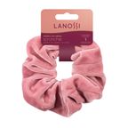 Elástico Scrunchie Lanossi Velvet Rose – miniatura 1