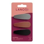 Prendedor para Cabelo Lanossi Tic Tac Stilus com 3 Unidades – miniatura 1