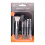 Kit com 5 Pincéis para Maquiagem Macrilan KP5-18 Cores Sortidas – miniatura 1