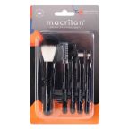 Kit com 5 Pincéis para Maquiagem Macrilan KP5-18 Cores Sortidas – miniatura 2