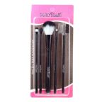 Kit com 5 Pincéis para Maquiagem Macrilan KP5-9 Cores Sortidas – miniatura 3