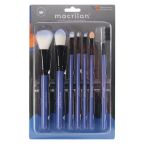 Kit com 7 Pincéis para Maquiagem Macrilan KP5-9A Cores Sortidas – miniatura 4