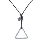 Colar Malmo Triangle Silver – miniatura 2