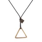 Colar Malmo Triangle Gold – miniatura 1