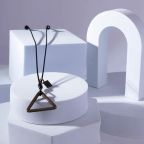 Colar Malmo Triangle Gold – miniatura 3