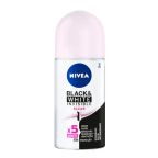 Desodorante Roll-On Nivea Feminino Black & White Invisible Clear 50ml – miniatura 1