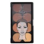 Paleta de Contorno Ruby Kisses 3D Contour Artist Powder Medium Dark 28,8g – miniatura 1