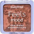 Paleta de Contorno Marmorizado Ruby Rose Feels Mood Medium – miniatura 1