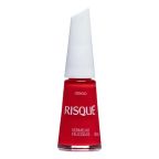 Esmalte Cremoso Risqué Vermelho Felicidade 8ml – miniatura 1