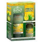 Kit Antiqueda Shampoo 415ml + Condicionador 200ml Tio Nacho Reconstrutor Total – miniatura 1