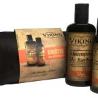 Kit Necessaire Shampoo e Condicionador de Barba Terra Viking – miniatura 1